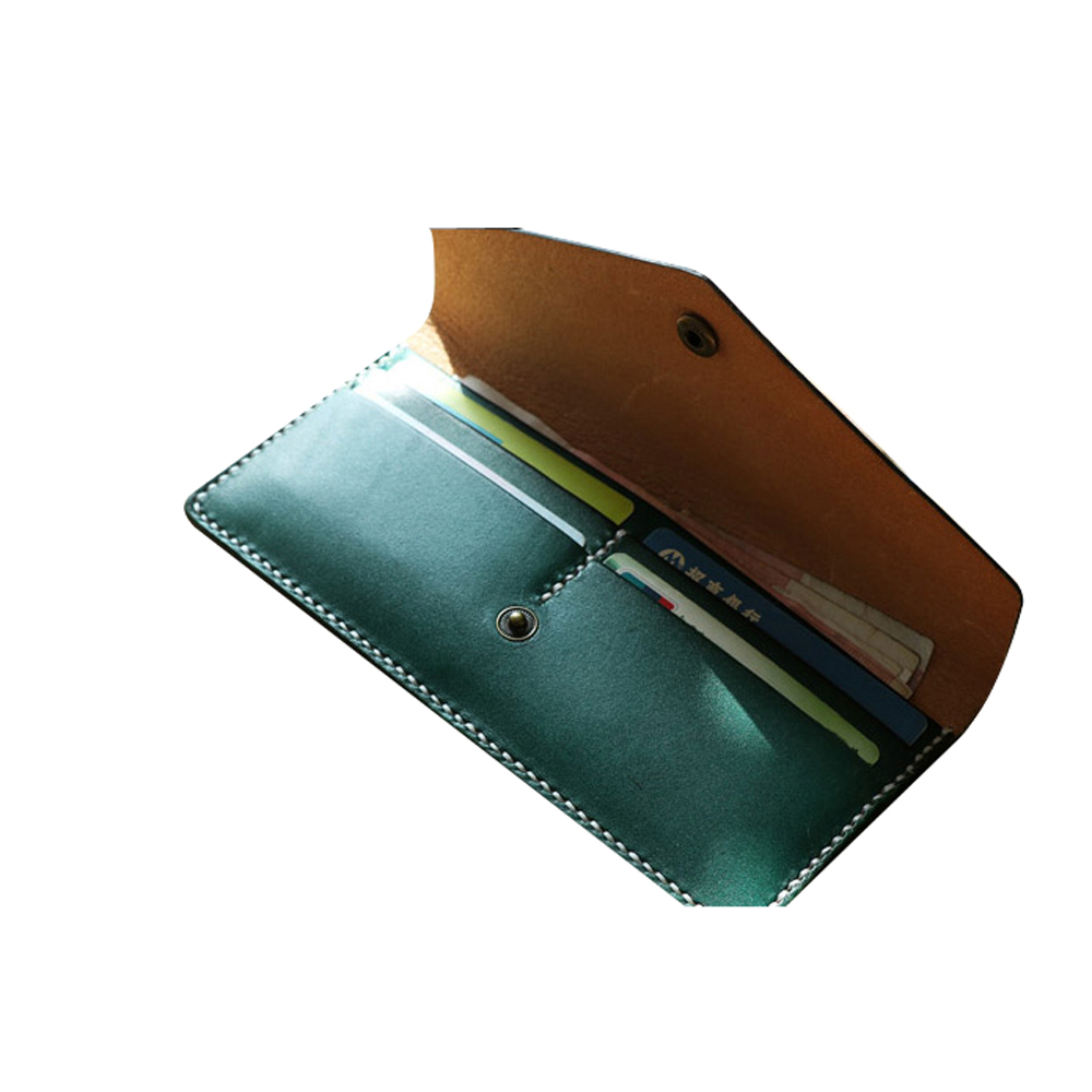 DIYレザークラフトロングウォレットエンベロープカードホルダ - Leatherwork Punch のレビューと価格