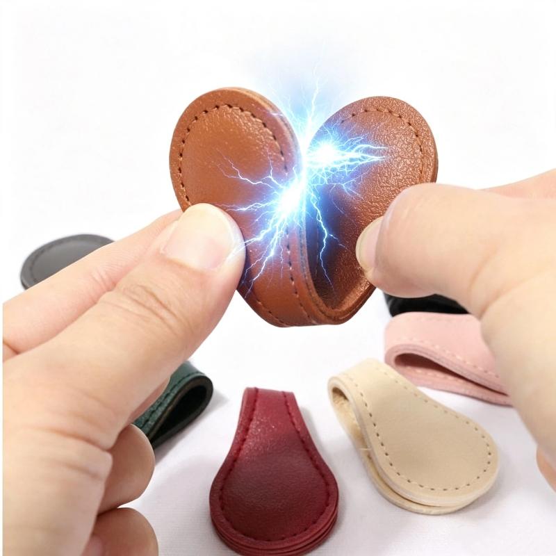 2個入り プレミアムレザー製 マグネティックスリーブクリップ - For Leather Work のレビューと価格