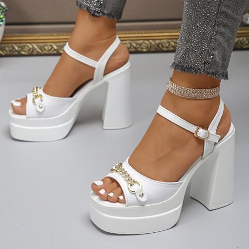 2026年夏新作 スクエアトゥ ホローチャンキーヒール レザ - Leather Work Heels のレビューと価格