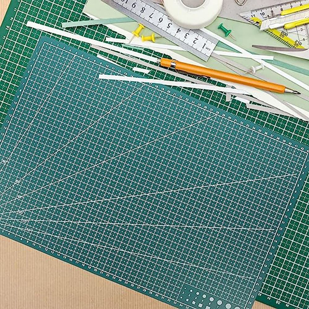 両面レザークラフトツールカッティングマットパッチワーク縫製彫 - Leather Workbench のレビューと価格