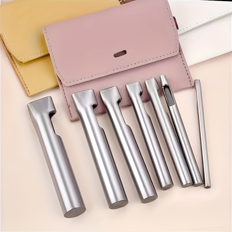 5個入り レザー用オーバルホールパンチャー 長方形穴あけパン - Leatherwork Punch のレビューと価格