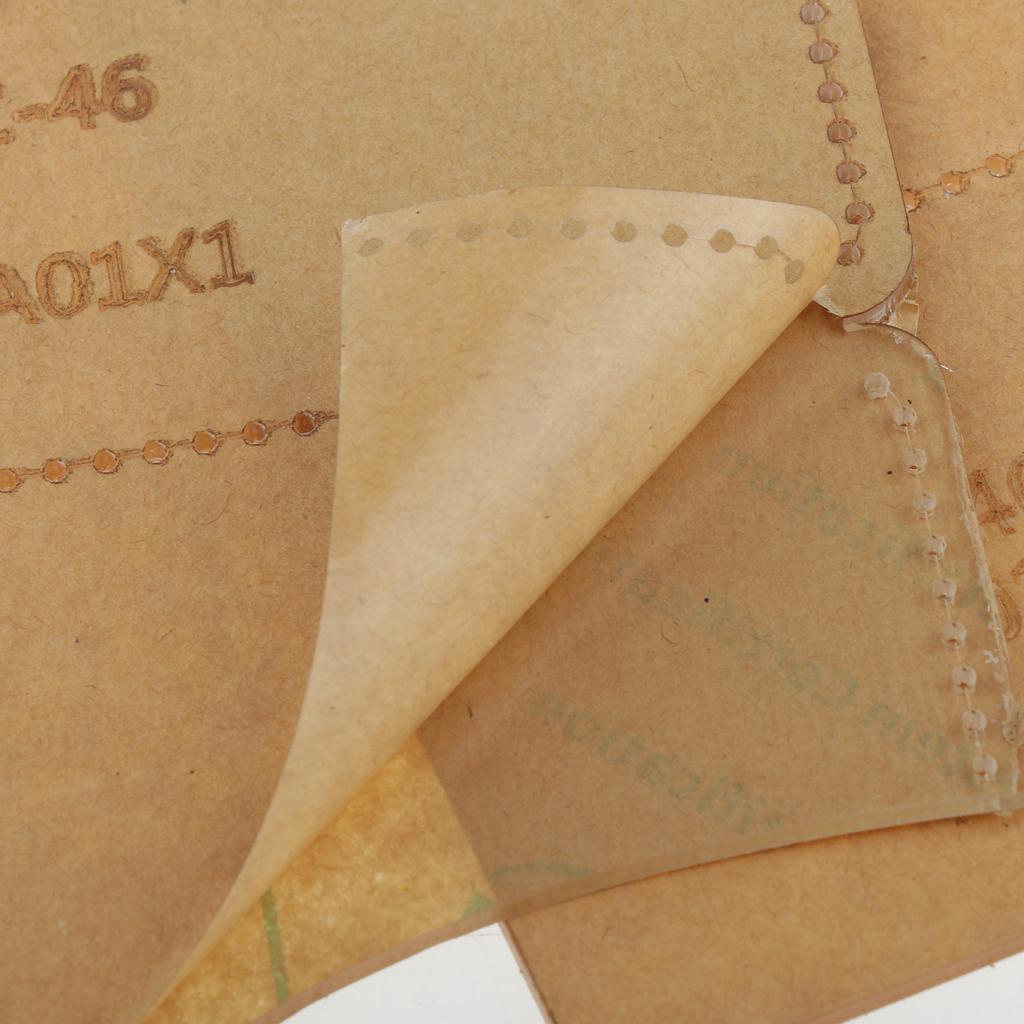 アクリル製レザーワークテンプレートカードホルダー財布パターン - Leatherwork Hobby のレビューと価格