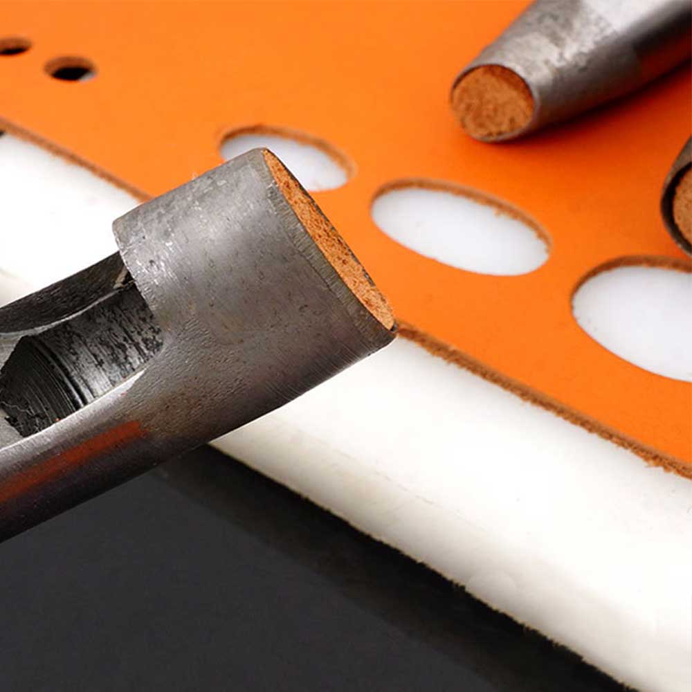 ジューンツリー手作り革DIYツールオーバルホール牛革パンチス - Leatherwork Punch のレビューと価格