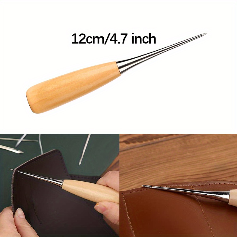 2個入り革手縫い用アウルツール、レザークラフト穴あけ工具、縫 - Leatherwork Punch のレビューと価格